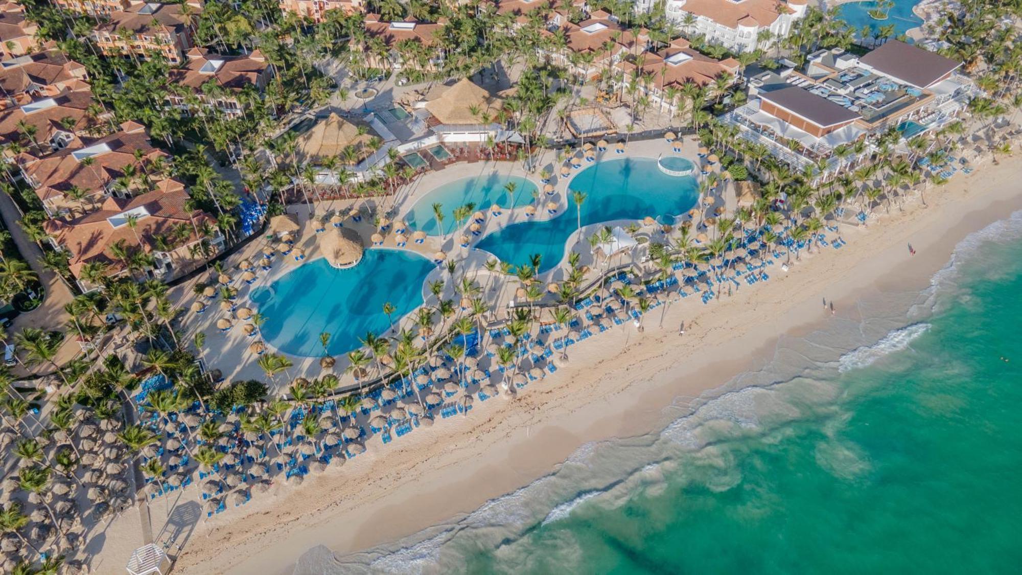 Bahia Principe Grand Punta Cana Hotel Exterior photo Aerial view of the resort