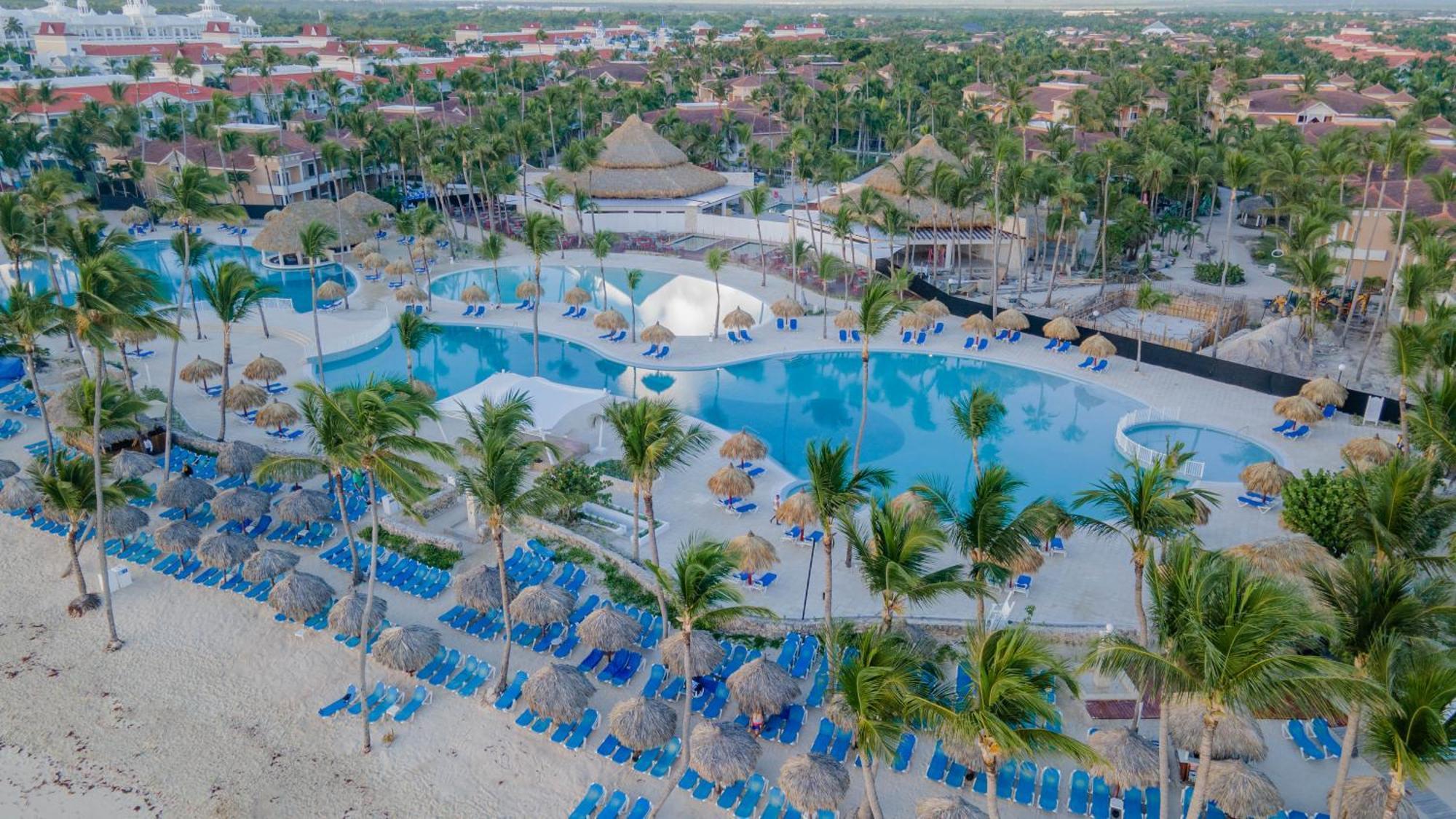 Bahia Principe Grand Punta Cana Hotel Exterior photo Aerial view of the resort