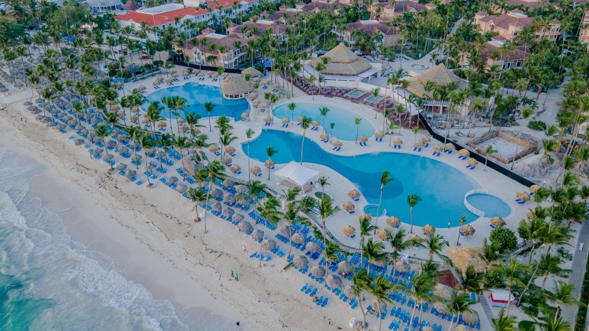 Bahia Principe Grand Punta Cana Hotel Exterior photo Aerial view of the resort